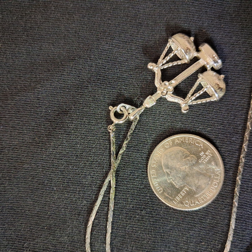 Scales Pendant Necklace